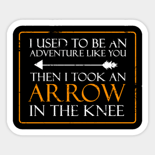 Skyrim-Quotes Sticker